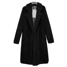 Load image into Gallery viewer, Autumn Winter Faux Fur Coat Women Warm Teddy Bear Coat Ladies Fur Jacket Female Teddy Outwear Plush Overcoat Long Coat